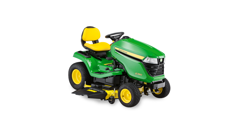 X380 X380 Rasentraktor mit 107cm Accel Deep