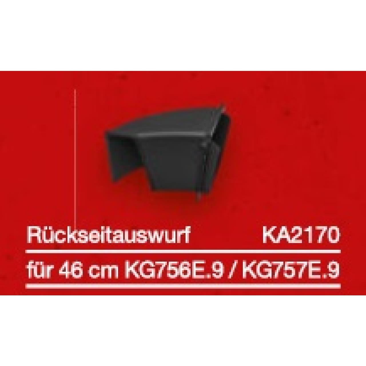 100007911 Akku Rasenmäher Rückseitenauswurf KA2170