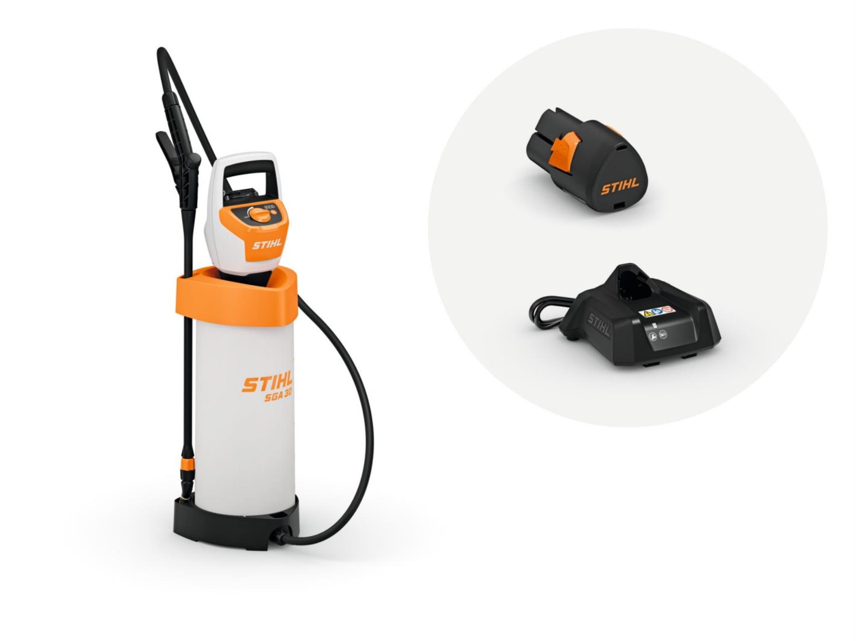 Akku-Spritzgerät SGA 30 - AS-System - inkl. Akku AS 2 und Ladegerät AL 1